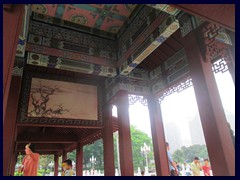 The Chinese pavilion at Lizhi Park.